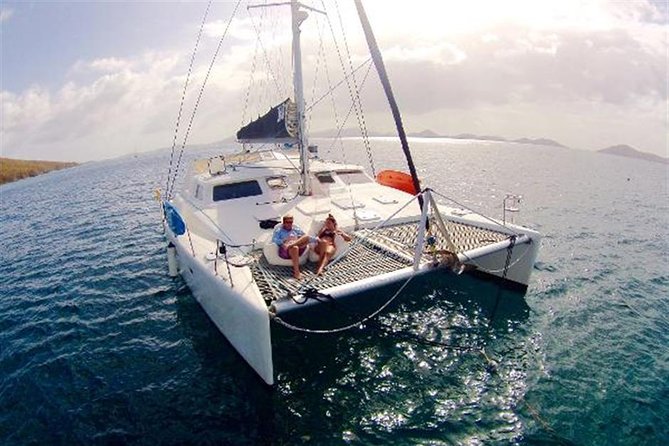 50' Luxury Yacht. Private Full or Half Day Catamaran Snorkel, & Beach Experience - St. John: Honeymoon Beach, Francis Bay, and Maho Bay