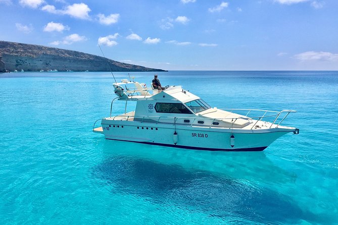 7 hours Boat trip to Lampedusa lunch, SUP and Snorkeling - What the changing wind means for your route