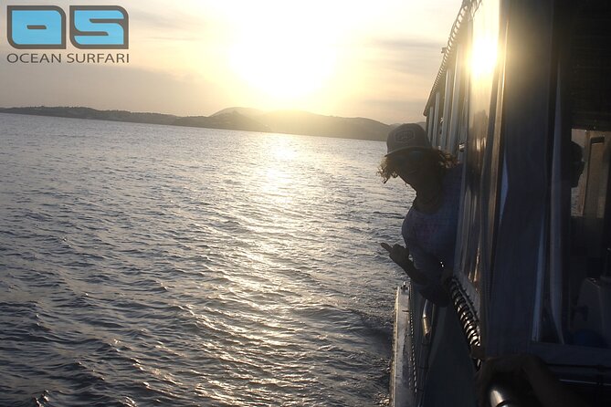 Afternoon Snorkel, Pizza & Sunset Tour departing from St. Thomas & St. John - Sunset views and the dance party