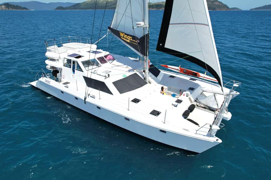 Airlie Beach: Whitsunday Islands Sailing, SUP & Snorkel Tour - Snorkelling near the Hook Island reefs