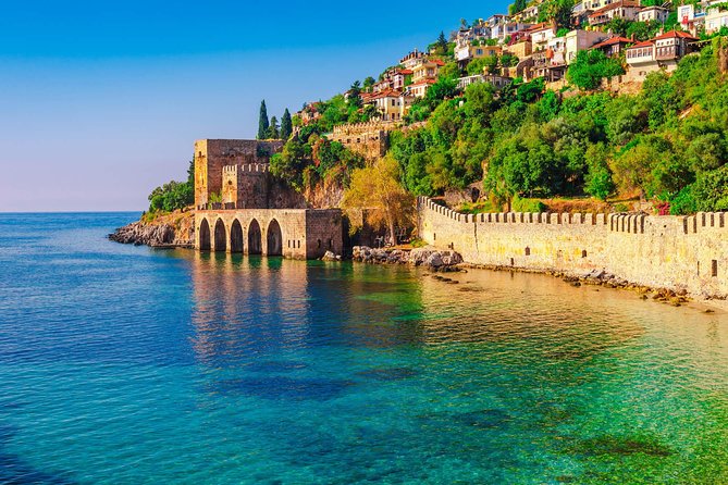 Alanya Catamaran Boat Tour with Sunbathing Swimming & Snorkelling - Three caves along the Alanya peninsula