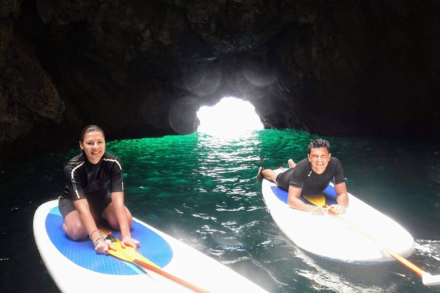 Algarve: Stand Up Paddle Tour w/ Snorkeling to Ingrina Caves - Key points at a glance