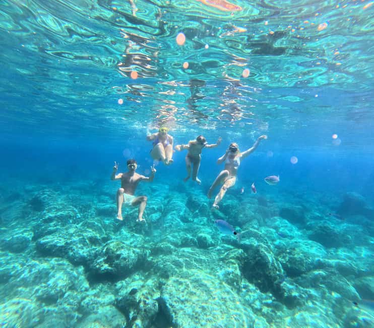 Alghero: boat tour, snorkelling, sup - Capo Galera for the final swim