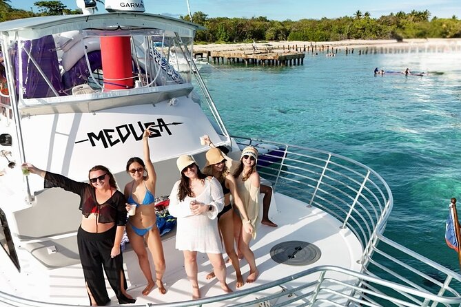 All Inclusive Snorkel and Slide Boat Tour: Icacos or Vieques - Beach time, the slide, and the social side