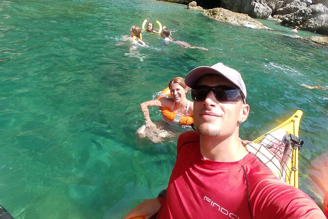 Amalfi Coast : Kayak-Snorkeling tour Pandora Cave & Hidden beach - The guides and the feel of the group