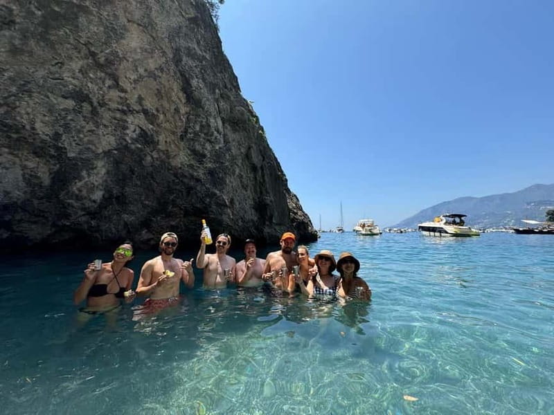 Amalfi: Kayak-Snorkel to Pandora Cave, Hidden Beach & Drinks - The lemon spritz is part of the experience