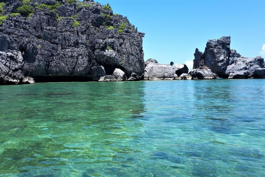 Ang Thong: Marine Park Full-Day Kayaking & Snorkeling Tour - From Koh Samui to the limestone islands