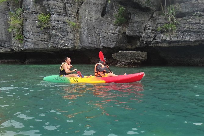 Angthong National Marine Park by Speed Boat from Koh Samui (Snorkeling&Kayaking) - Kayaking, tide changes, and backup plans