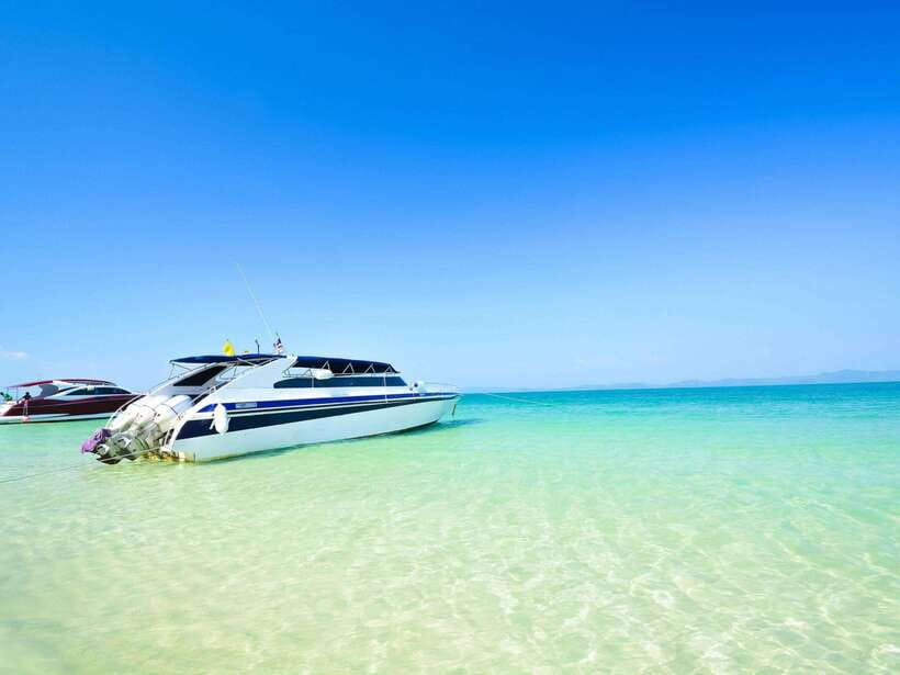 Ao Nang: Premium 4 Islands Snorkeling Tour by Speedboat - Thale Waek rewards the right tide