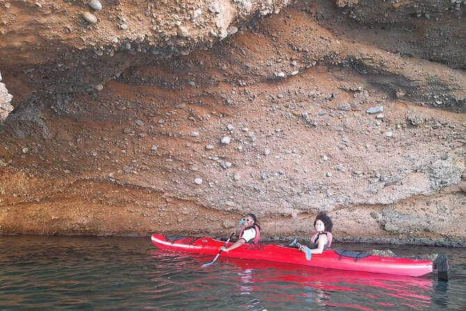 Athens: Kayak and Snorkeling at Caves and Hidden Beaches - Sea caves bring the route to life