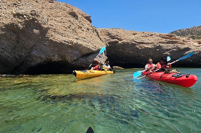 Athens: Kayak and Snorkeling at Caves and Hidden Beaches - What is included, and what you still need