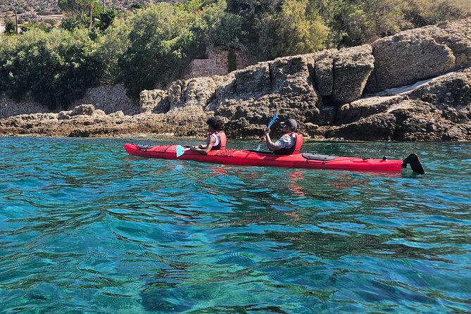 Athens: Kayak and Snorkeling at Caves and Hidden Beaches - What happens on the water