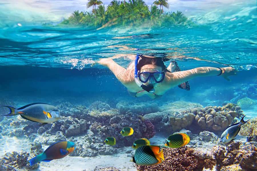 Bali: Blue Lagoon Snorkel, Kanto Lampo & Tibumana Waterfalls - Lunch breaks up a long Bali day