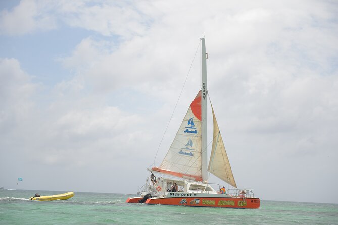 Banana Adventure Catamaran Shipwreck Snorkel and Turtle Swim - Snorkeling above the Antilla wreck