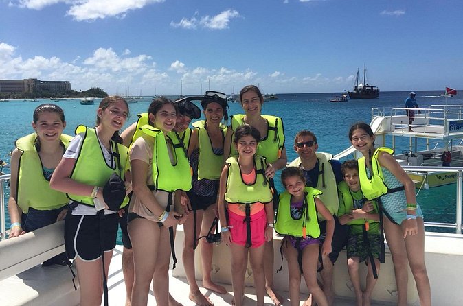 Barbados Turtle and Shipwreck Snorkel Adventure - Getting ready for the water