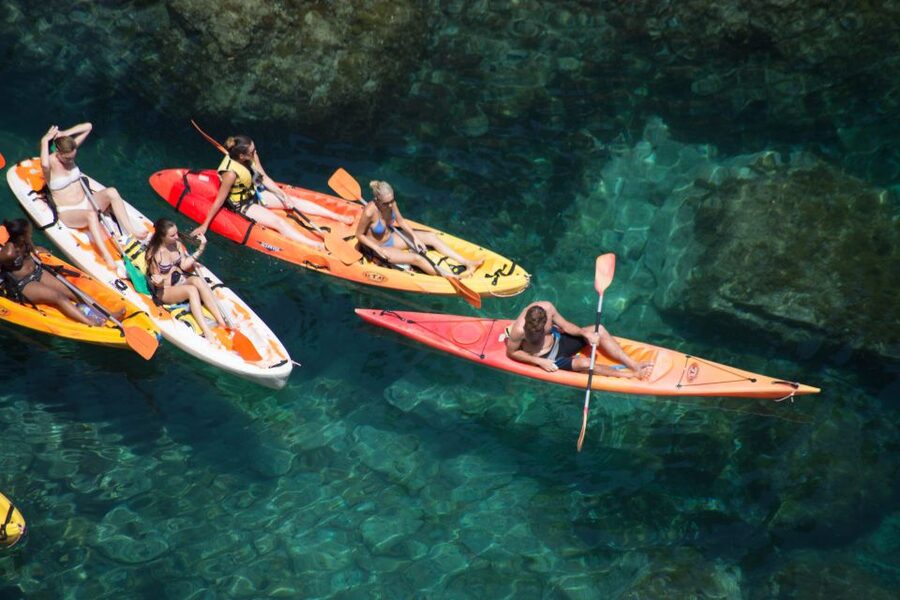 Barcelona: Costa Brava Kayak & Snorkeling Small Group Tour - Snorkeling in the Mediterranean