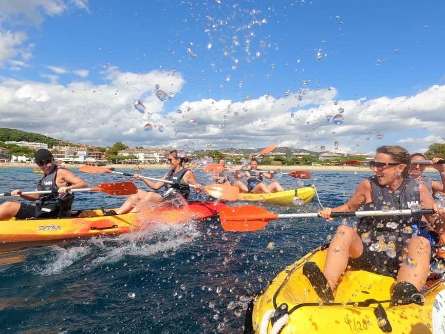 Barcelona: Costa Brava Kayaking & Snorkeling Tour with Lunch - Key points at a glance