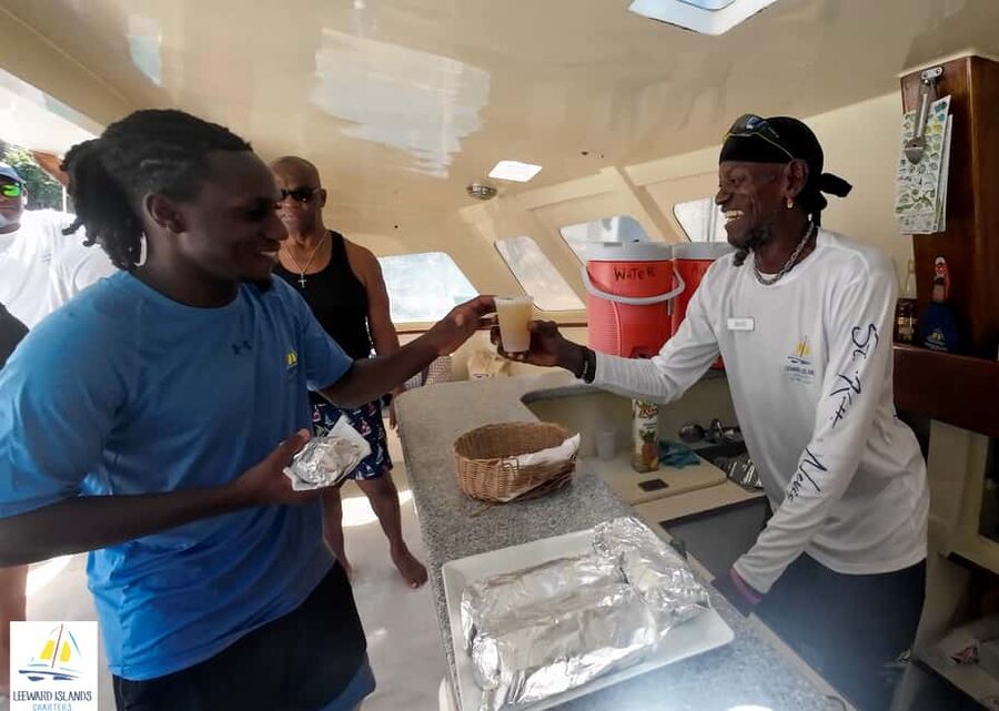 Basseterre: St Kitts 4-hour Catamaran Snorkel Cruise & Lunch - What the crew adds to the experience