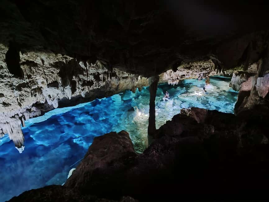 Bayahibe: National Park Jungle Walk & Snorkeling in Cenotes - Going below ground at Chicho Cave