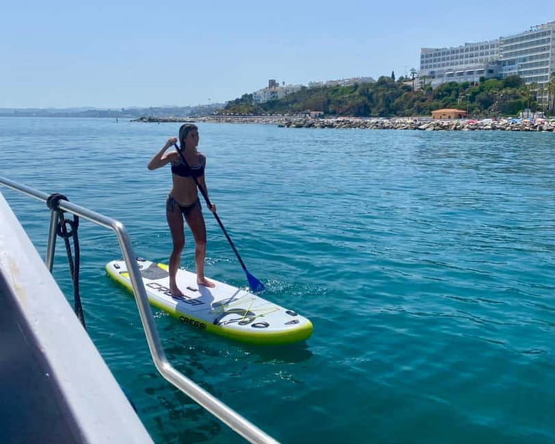 Benalmádena Boat Tour with Snorkeling, Water Slide and Lunch - Key points before you book