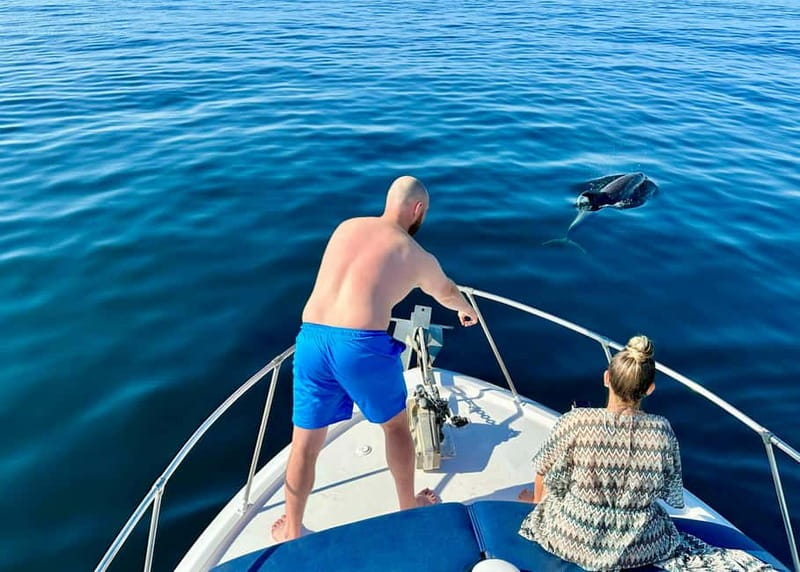 Benalmádena Boat Tour with Snorkeling, Water Slide and Lunch - Snorkeling above the historic wreck