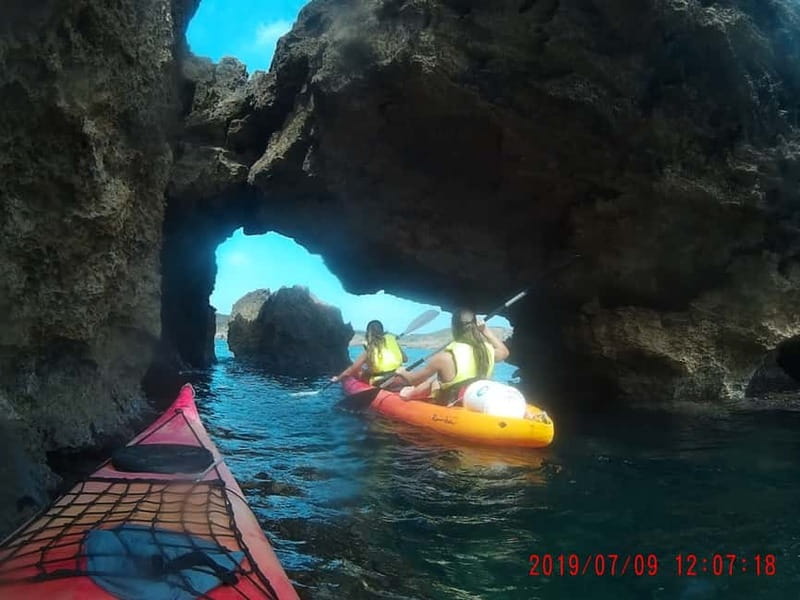 Binibèquer: Kayaking, Caves and Snorkeling Adventure - Sa Cova d’es Pont and the first caves