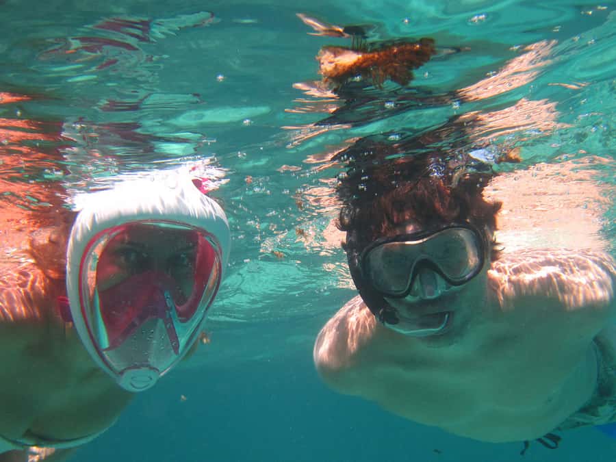 Blue Bay: Half-Day Snorkeling Trip with Creole Picnic Lunch - What the two snorkeling stops offer