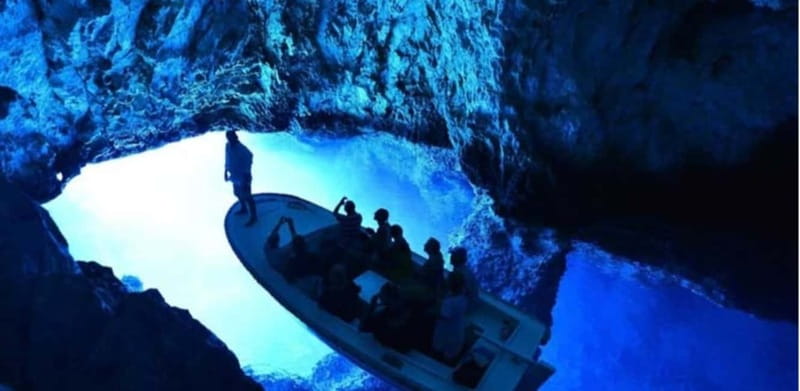 Blue Cave & Island-Hopping Tour with Snorkeling from Split - Hvar Town and Carpe Diem Beach