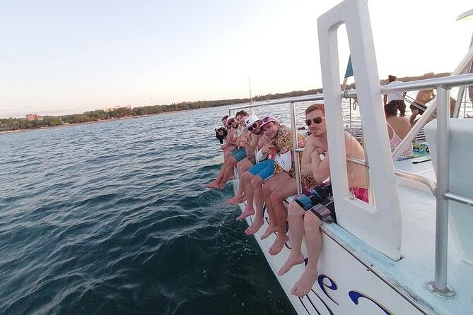 Blue Dolphin Catamaran Snorkeling Sunset Cruise from Tamarindo - Snorkeling and swimming near Playa Huevo