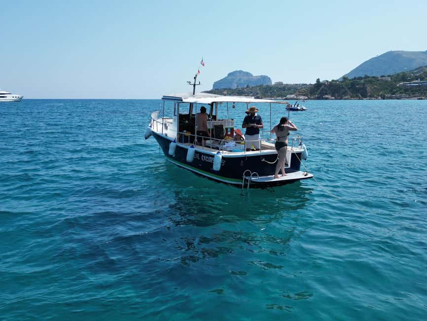 Boat Excursions in Cefalù with Snorkeling & Aperitif - Club Med and the final bay near town