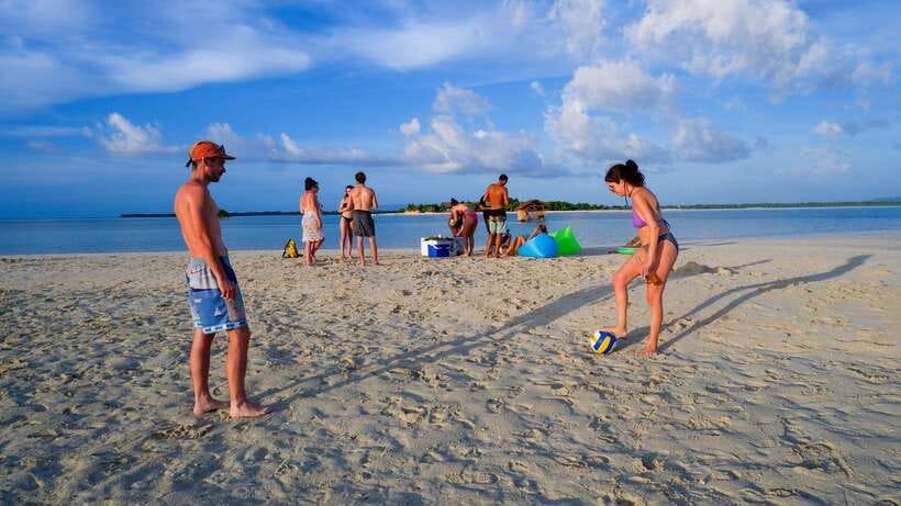 Bohol Virgin Island Sunset Tour - The snorkeling stop comes before the island