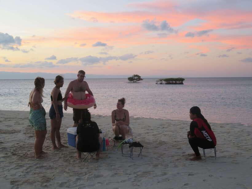 Bohol Virgin Island Sunset Tour - Sunset views, snacks, and a little night swimming