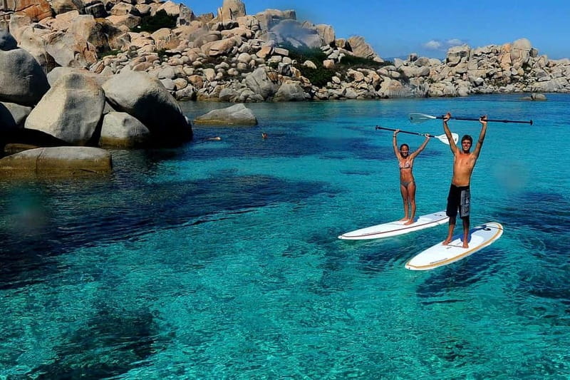 Bonifacio: Catamaran trip with snorkeling at the Lavezzi Islands - First stop: the Lavezzi Archipelago