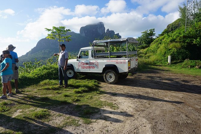 Bora Bora Combo Tour: Lagoon Cruise and 4WD Tour Including Snorkeling - The 4WD ride to Bora Bora’s best viewpoints