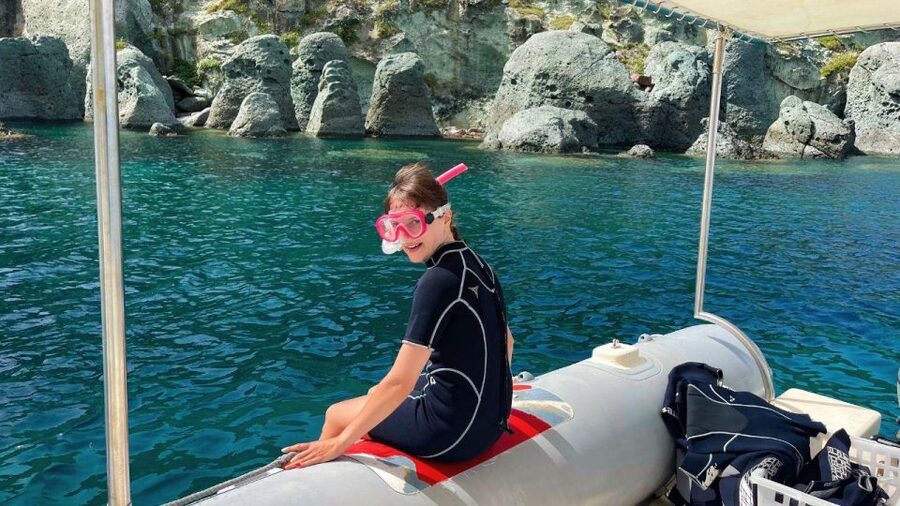 Bosa: Snorkeling Tour of the Coastline Coves - Pagliosa Island and its cliffside inlets