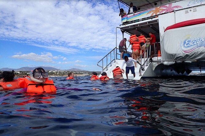 Cabo Boat Tour: Drinks, Lunch, Snorkeling, Dancing, and Transport - Lunch, guacamole, and the open bar