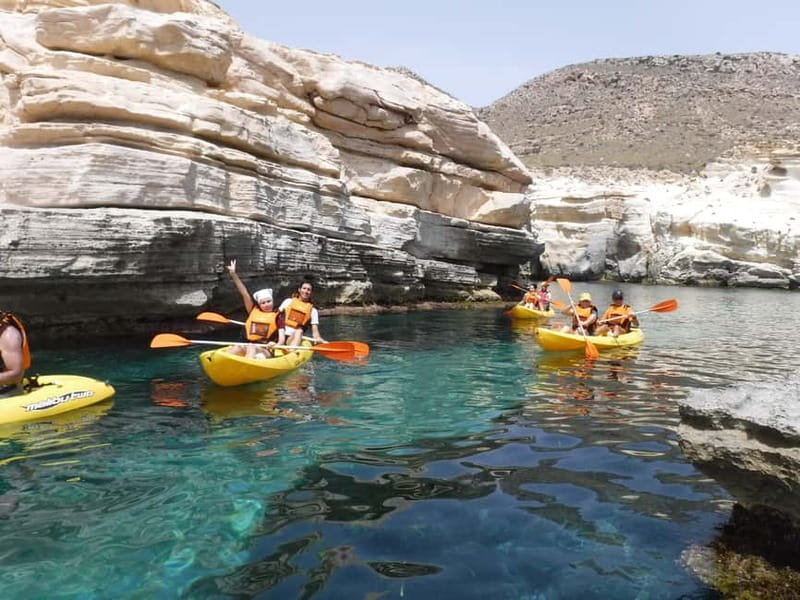 Cabo de Gata: Kayak and Snorkel Tour in the Natural Park - Starting at Playa de La Fabriquilla