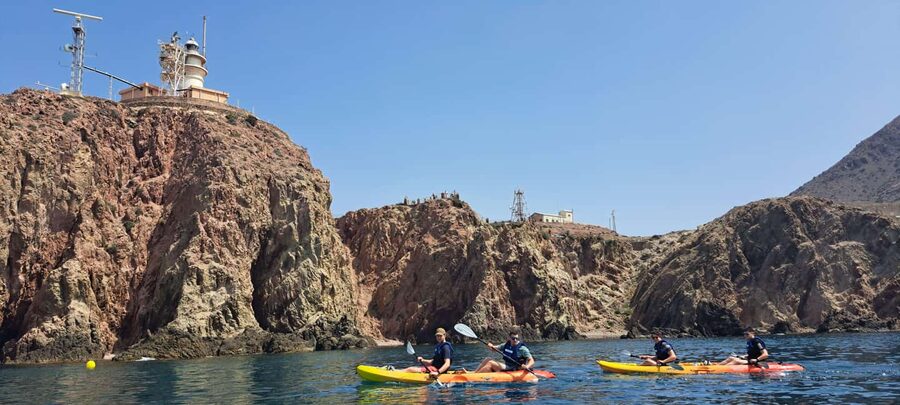 Cabo de Gata: Kayak and Snorkel Tour in the Natural Park - Photos, Video, and the Cold Drink at the End