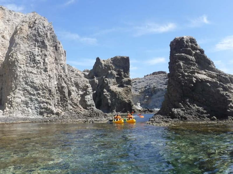 Cabo de Gata: Kayak and Snorkel Tour in the Natural Park - The Two-Hour Paddle Along the Volcanic Coast