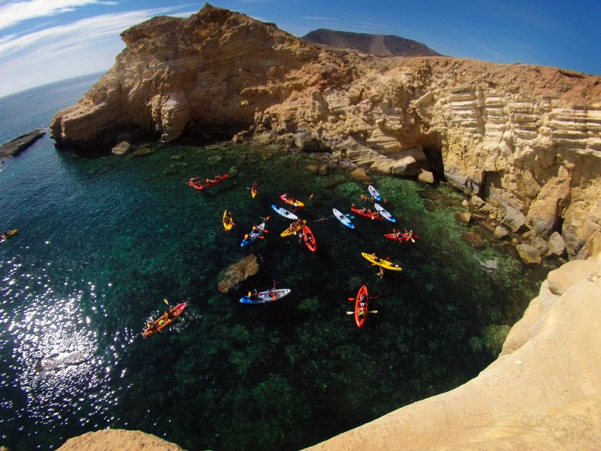 Cabo de Gata: Natural Park Kayaking and Snorkel Excursion - Thirty minutes in a marine reserve cove