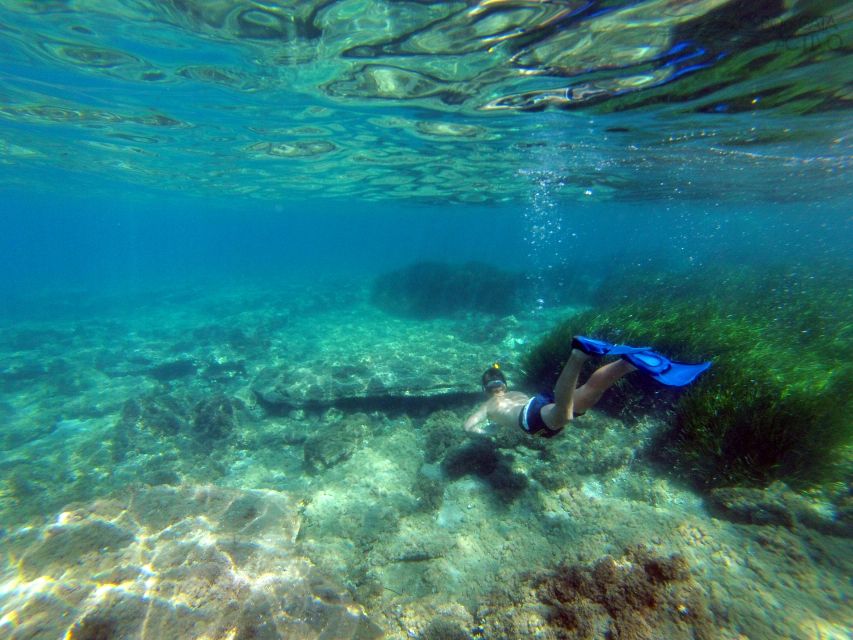 Cabo de Gata: Natural Park Kayaking and Snorkel Excursion - The start at Playa de La Fabriquilla