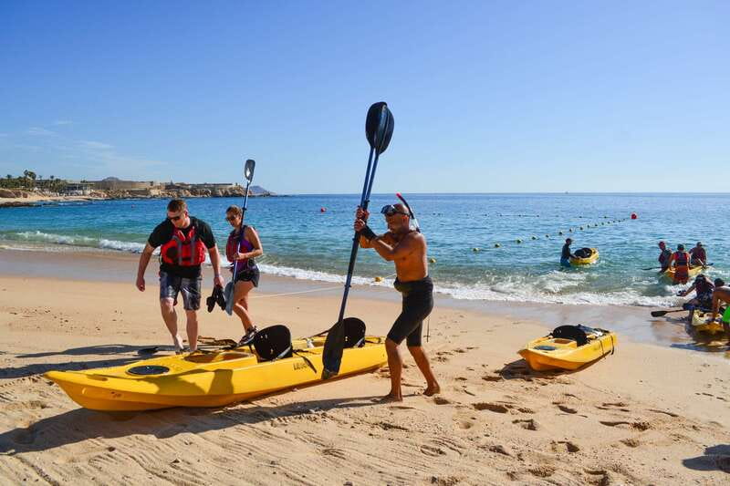 Cabo: Half-Day Kayak & Snorkel to Santa Maria & Chileno Bay - What is included for the $100 price
