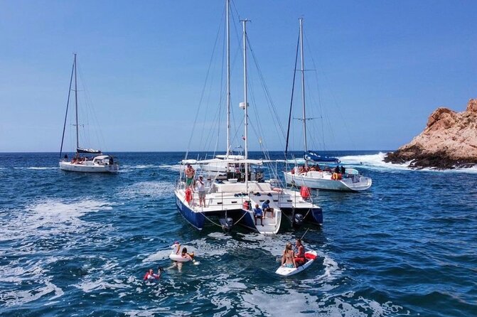 Cabo San Lucas and Santa Maria Bay Snorkeling Sightseeing Cruise - Santa Maria Bay means anchoring offshore