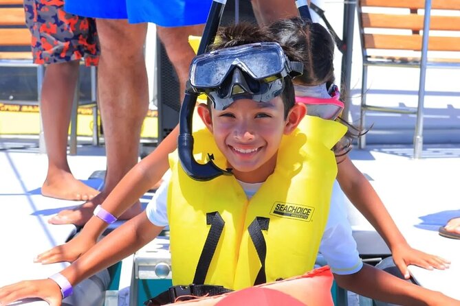 Cabo San Lucas Catamaran Cruise: Snorkel or Sunset Adventure - Open bar, music, and comfort onboard