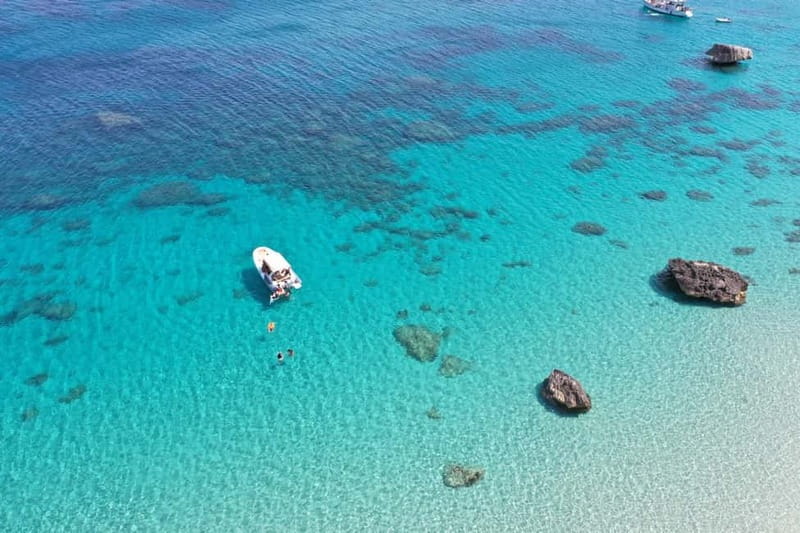 Cagliari: Boat Tour, 4 Stops, Swim, Snorkeling, & 1 Spritz - From Bacan Cagliari to the open water