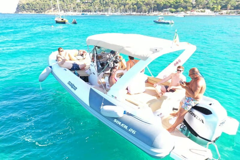 Cagliari: Boat Tour, 4 Stops, Swim, Snorkeling, & 1 Spritz - The Devil’s Saddle is the main scenic moment