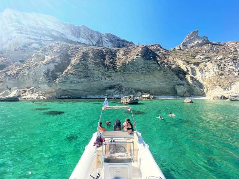 Cagliari: Boat Tour with 4 Swim Stops, Snorkeling & Prosecco - Four swims around Devil’s Saddle