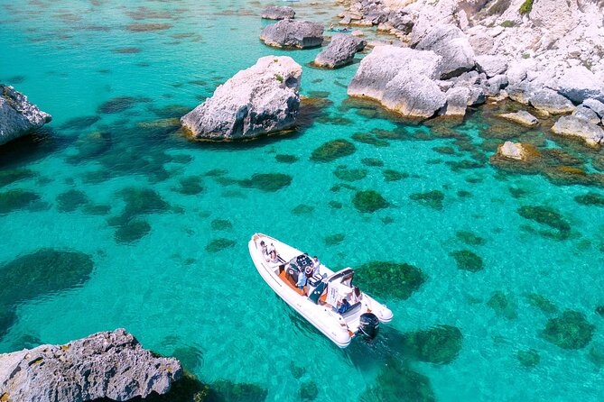 Cagliari Boat Tour with Sardatrips; Swim, Snorkeling, Sip & Snack - Calamosca and the Torre di Calamosca