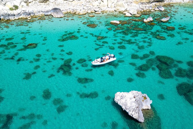Cagliari Boat Tour with Sardatrips; Swim, Snorkeling, Sip & Snack - Sella del Diavolo and its natural pools