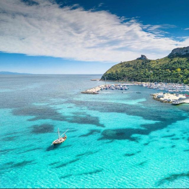 Cagliari: Boat Tour with Swim Stops, Snorkeling, & Aperitif - Marina Piccola gets you on the water quickly